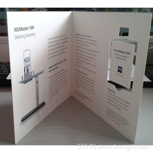 promotional paper card webkey for business
